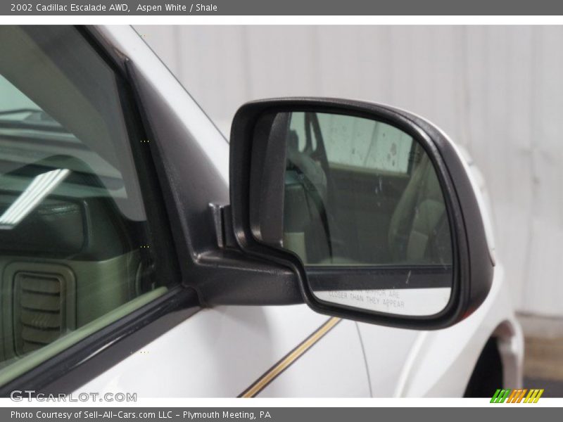 Aspen White / Shale 2002 Cadillac Escalade AWD