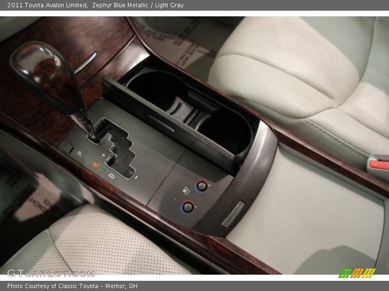 Zephyr Blue Metallic / Light Gray 2011 Toyota Avalon Limited