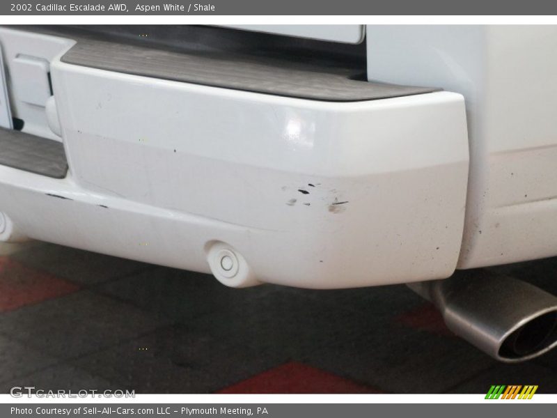 Aspen White / Shale 2002 Cadillac Escalade AWD
