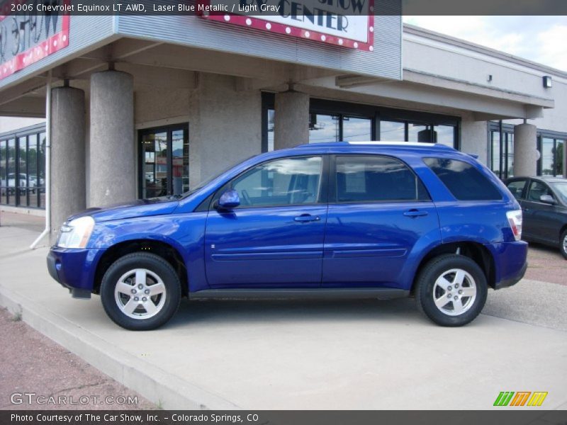 Laser Blue Metallic / Light Gray 2006 Chevrolet Equinox LT AWD