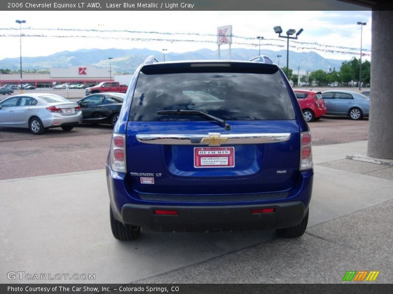 Laser Blue Metallic / Light Gray 2006 Chevrolet Equinox LT AWD