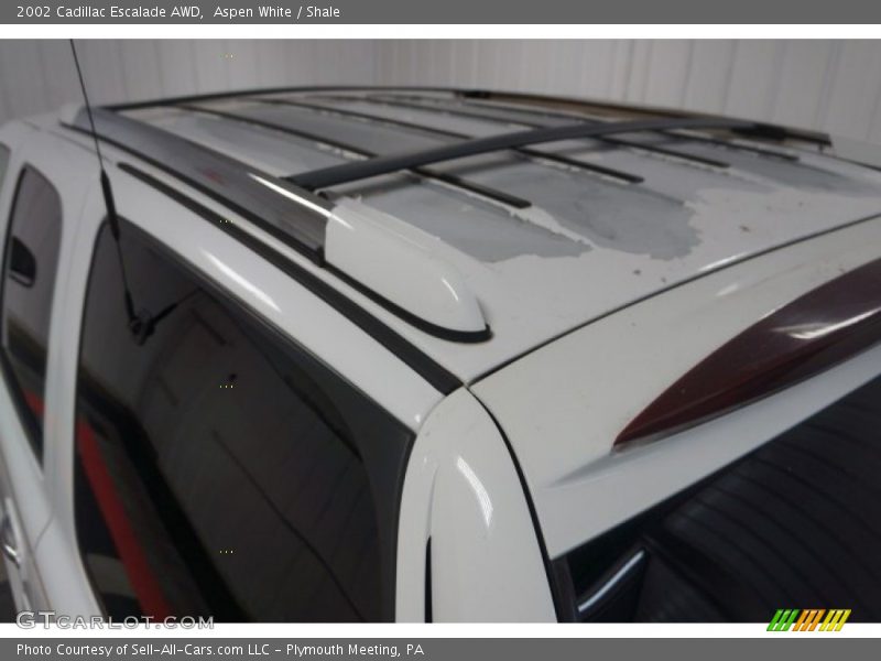 Aspen White / Shale 2002 Cadillac Escalade AWD