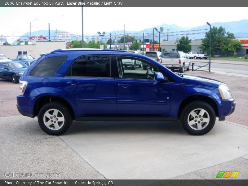 Laser Blue Metallic / Light Gray 2006 Chevrolet Equinox LT AWD