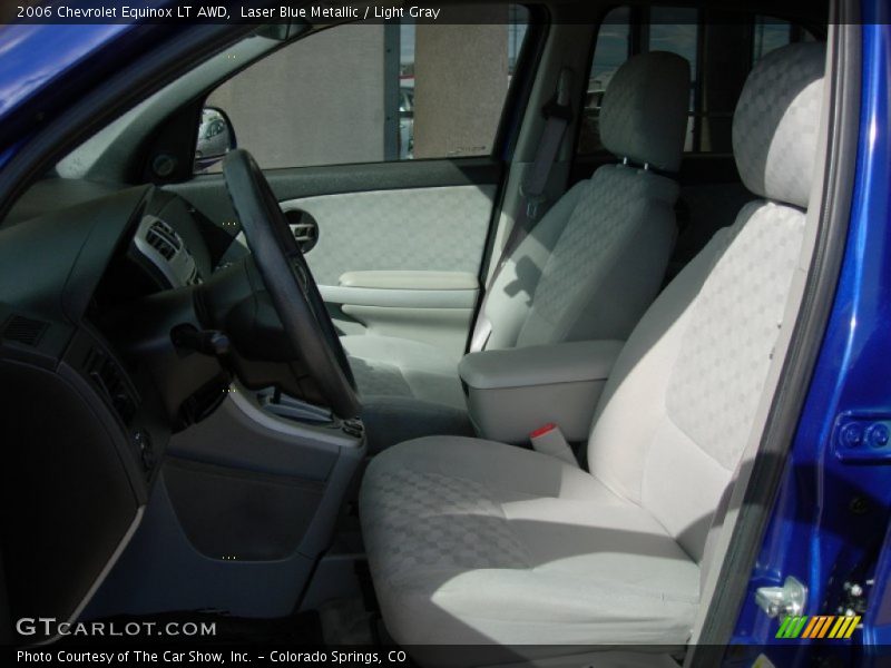 Laser Blue Metallic / Light Gray 2006 Chevrolet Equinox LT AWD
