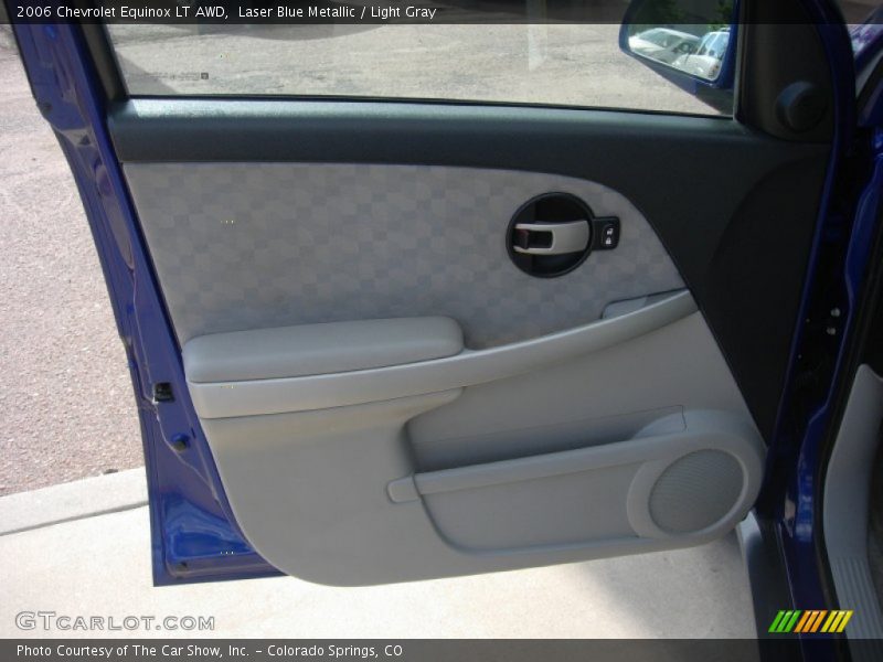 Laser Blue Metallic / Light Gray 2006 Chevrolet Equinox LT AWD