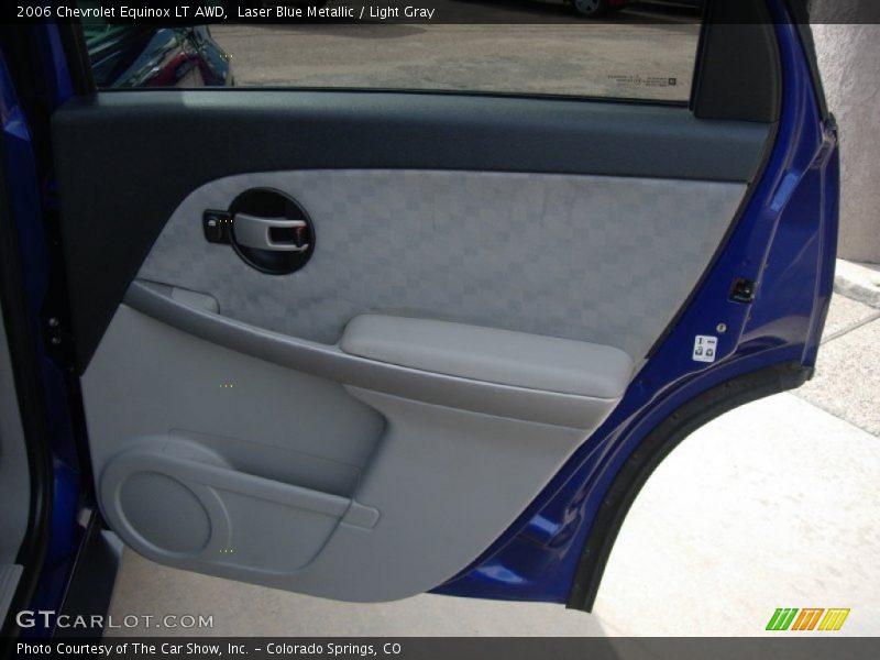 Laser Blue Metallic / Light Gray 2006 Chevrolet Equinox LT AWD