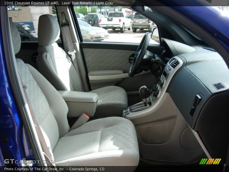 Laser Blue Metallic / Light Gray 2006 Chevrolet Equinox LT AWD