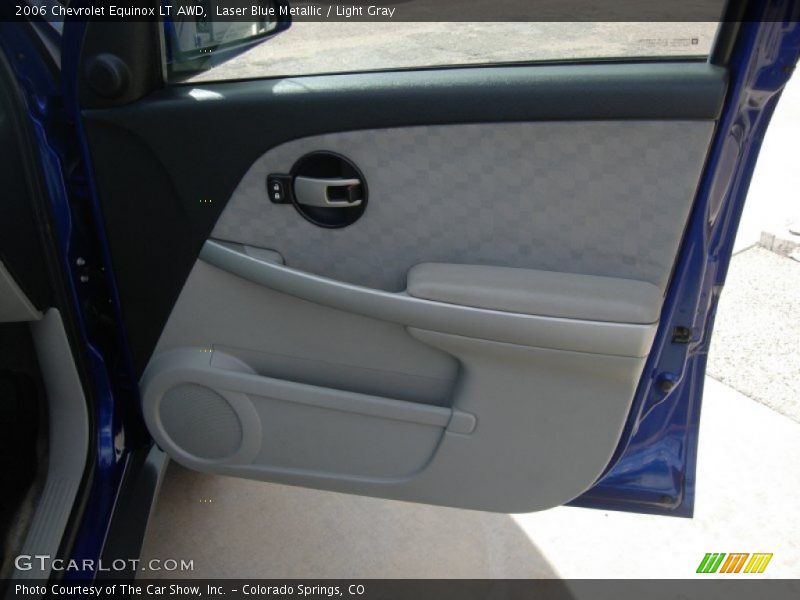 Laser Blue Metallic / Light Gray 2006 Chevrolet Equinox LT AWD