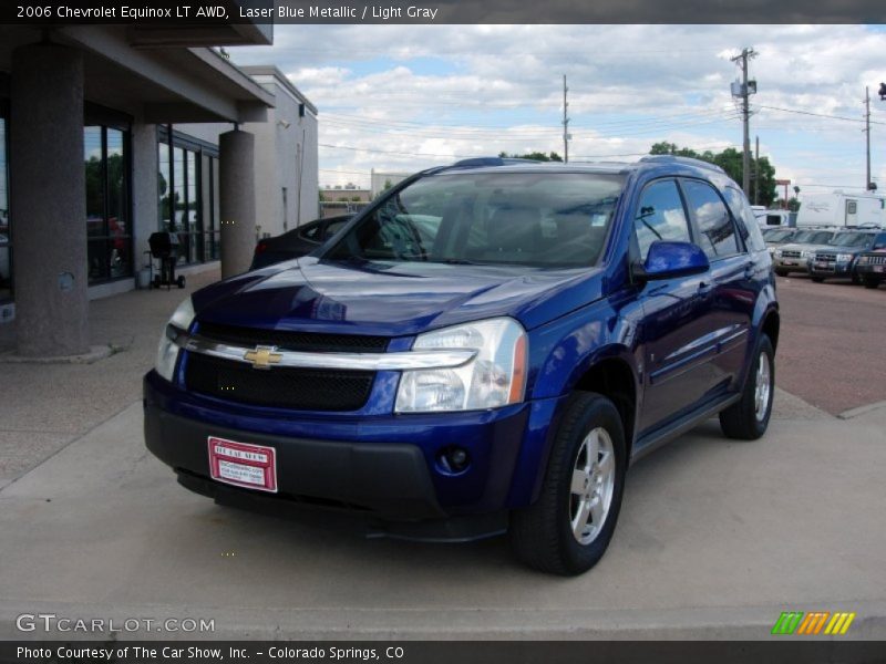 Laser Blue Metallic / Light Gray 2006 Chevrolet Equinox LT AWD