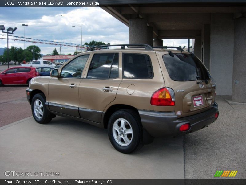 Sandstone / Beige 2002 Hyundai Santa Fe GLS AWD