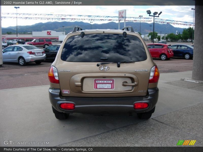 Sandstone / Beige 2002 Hyundai Santa Fe GLS AWD