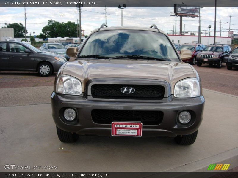 Sandstone / Beige 2002 Hyundai Santa Fe GLS AWD