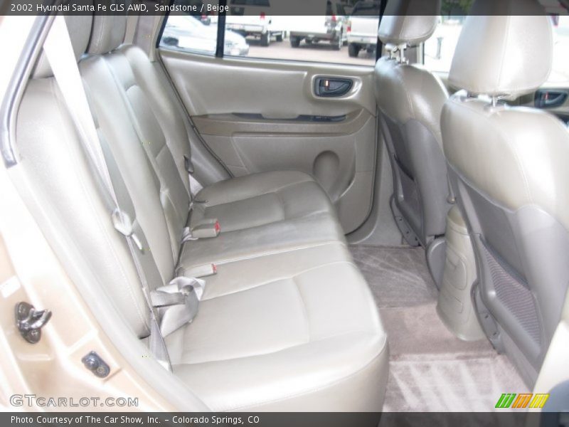 Sandstone / Beige 2002 Hyundai Santa Fe GLS AWD