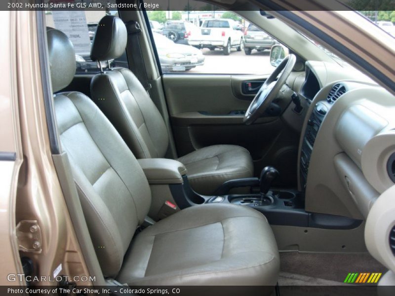 Sandstone / Beige 2002 Hyundai Santa Fe GLS AWD
