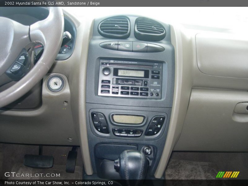Sandstone / Beige 2002 Hyundai Santa Fe GLS AWD