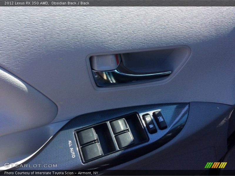 Obsidian Black / Black 2012 Lexus RX 350 AWD