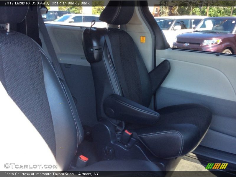 Obsidian Black / Black 2012 Lexus RX 350 AWD