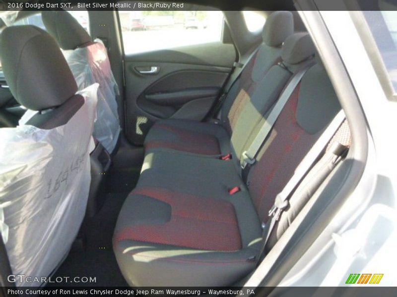 Billet Silver Metallic / Black/Ruby Red 2016 Dodge Dart SXT
