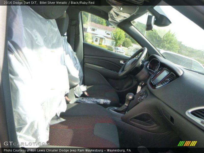 Billet Silver Metallic / Black/Ruby Red 2016 Dodge Dart SXT