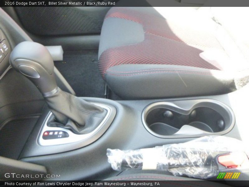 Billet Silver Metallic / Black/Ruby Red 2016 Dodge Dart SXT