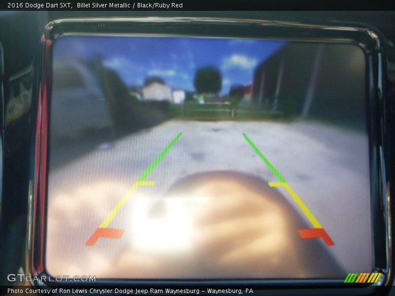 Billet Silver Metallic / Black/Ruby Red 2016 Dodge Dart SXT