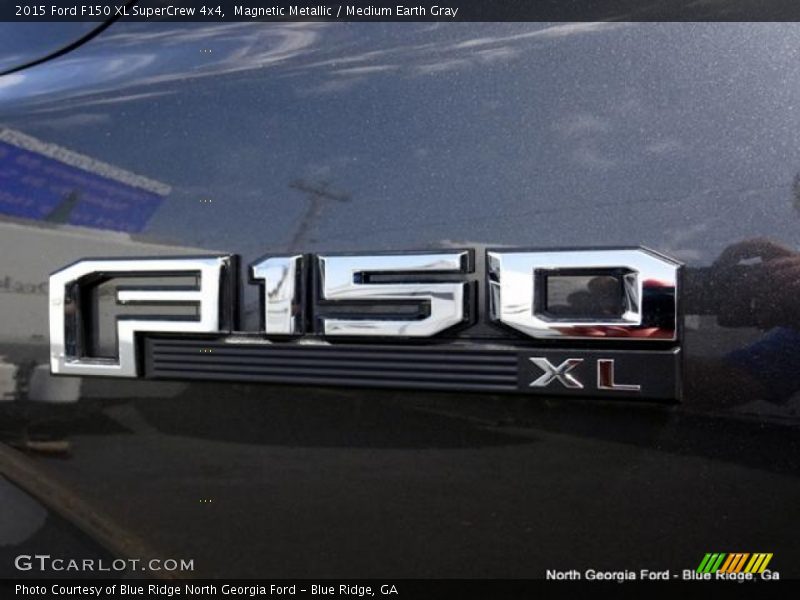 Magnetic Metallic / Medium Earth Gray 2015 Ford F150 XL SuperCrew 4x4
