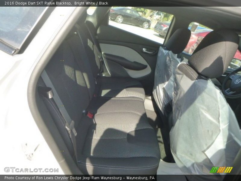 Bright White / Black 2016 Dodge Dart SXT Rallye Blacktop