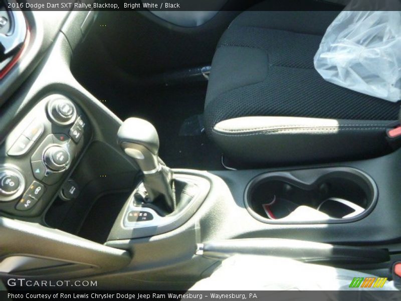 Bright White / Black 2016 Dodge Dart SXT Rallye Blacktop