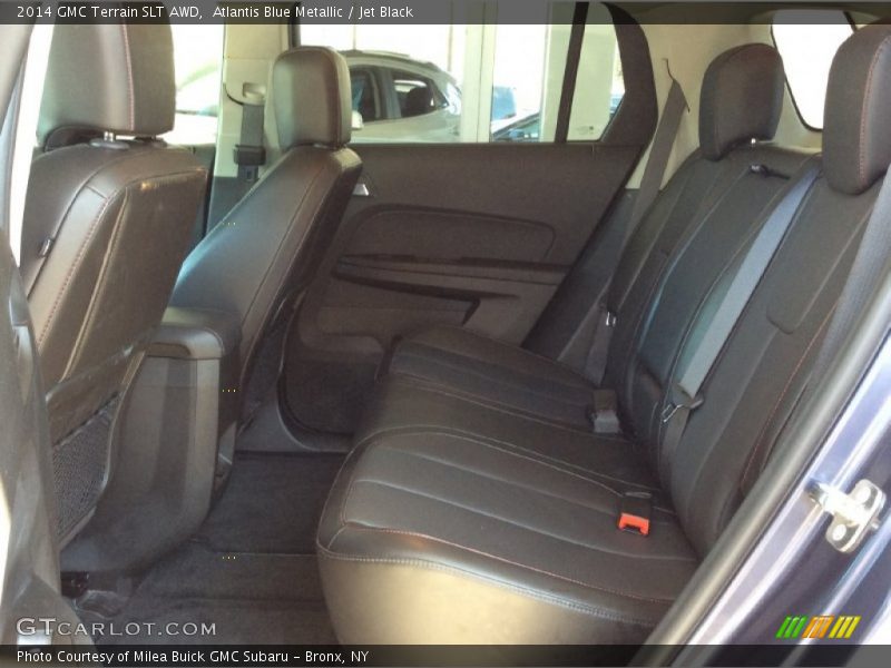Atlantis Blue Metallic / Jet Black 2014 GMC Terrain SLT AWD