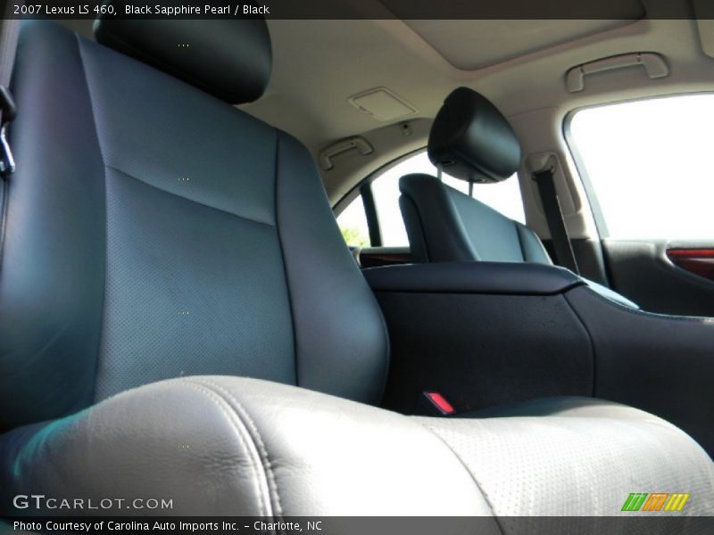 Black Sapphire Pearl / Black 2007 Lexus LS 460