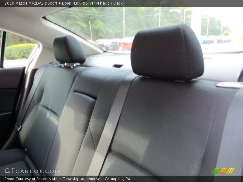 Liquid Silver Metallic / Black 2010 Mazda MAZDA3 s Sport 4 Door
