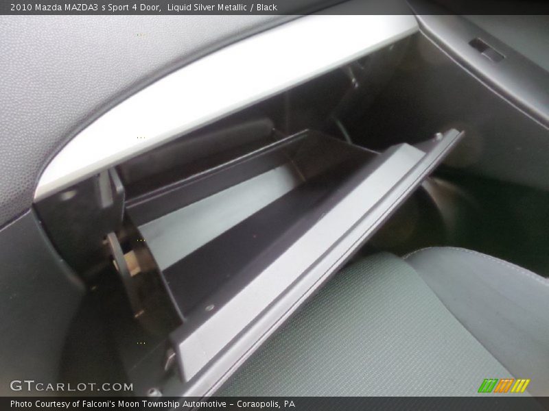 Liquid Silver Metallic / Black 2010 Mazda MAZDA3 s Sport 4 Door