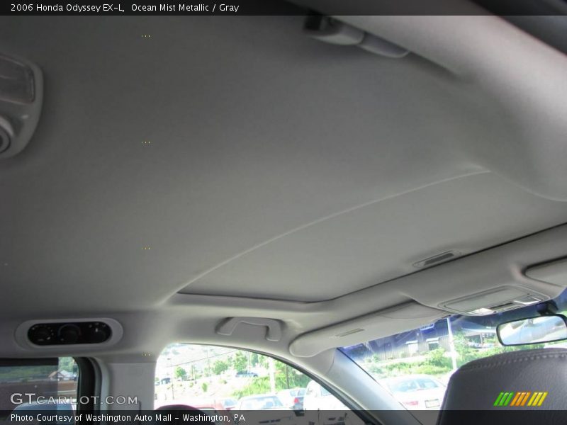 Ocean Mist Metallic / Gray 2006 Honda Odyssey EX-L