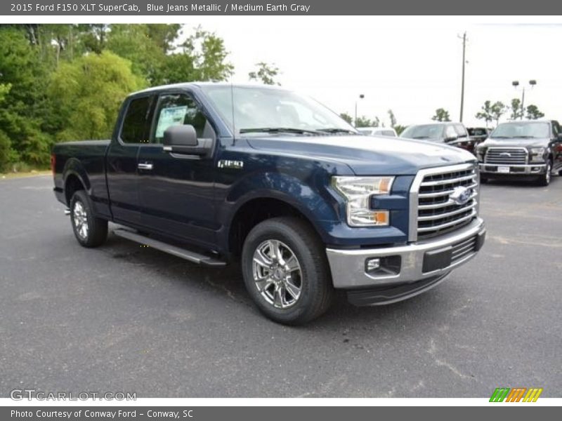  2015 F150 XLT SuperCab Blue Jeans Metallic