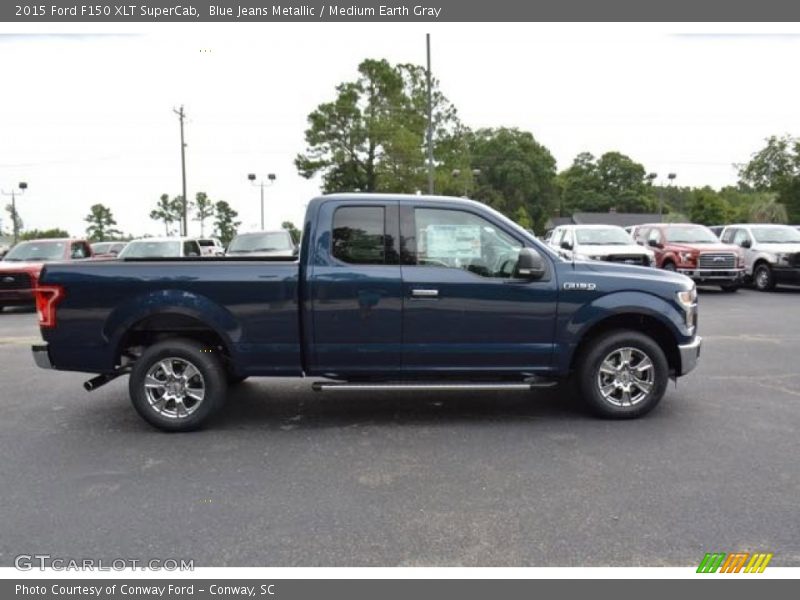  2015 F150 XLT SuperCab Blue Jeans Metallic