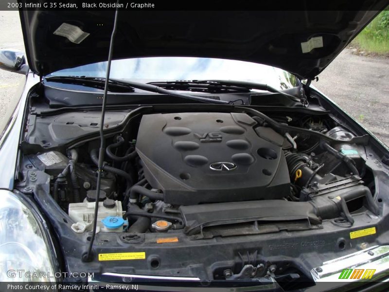 Black Obsidian / Graphite 2003 Infiniti G 35 Sedan