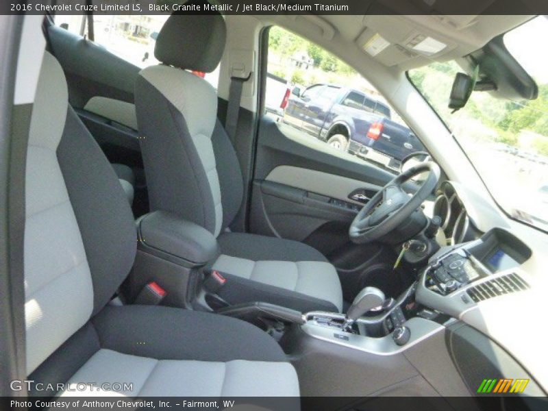 Black Granite Metallic / Jet Black/Medium Titanium 2016 Chevrolet Cruze Limited LS