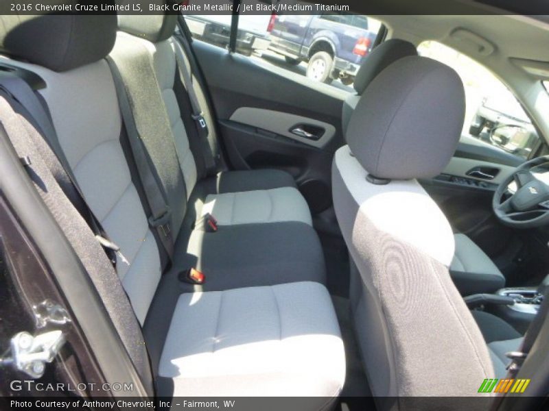 Black Granite Metallic / Jet Black/Medium Titanium 2016 Chevrolet Cruze Limited LS