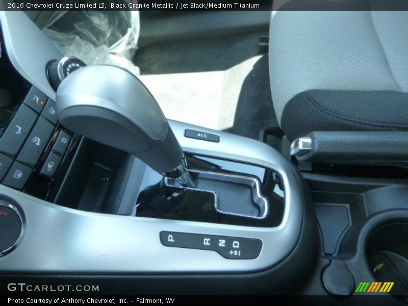 Black Granite Metallic / Jet Black/Medium Titanium 2016 Chevrolet Cruze Limited LS