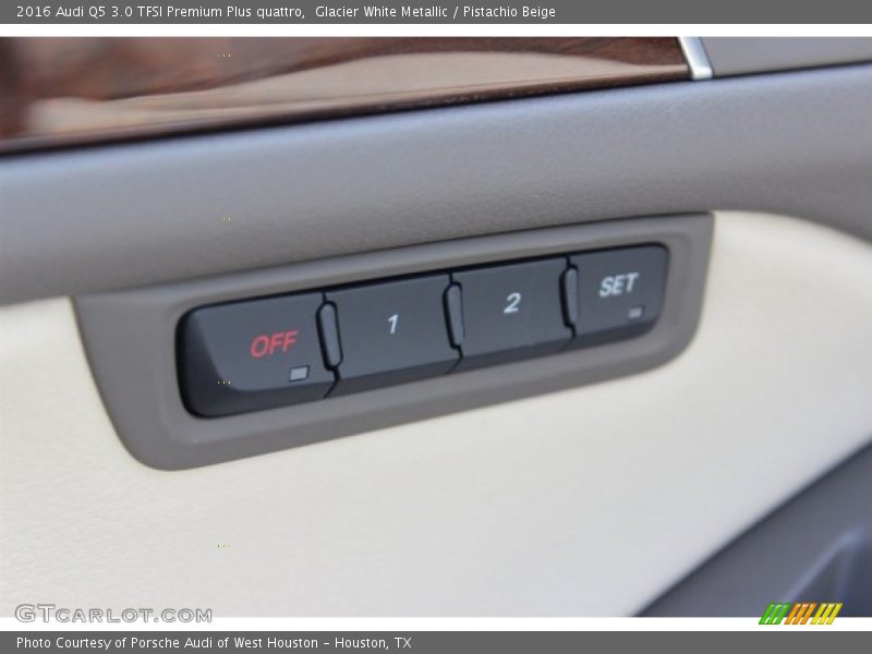 Glacier White Metallic / Pistachio Beige 2016 Audi Q5 3.0 TFSI Premium Plus quattro