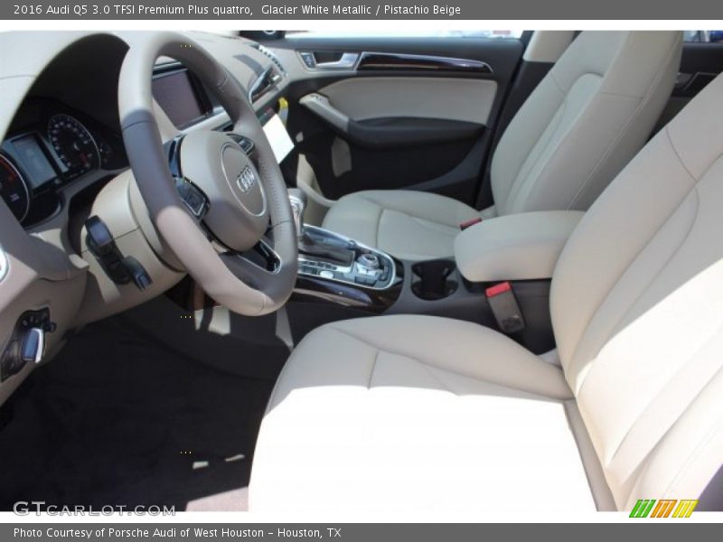 Glacier White Metallic / Pistachio Beige 2016 Audi Q5 3.0 TFSI Premium Plus quattro