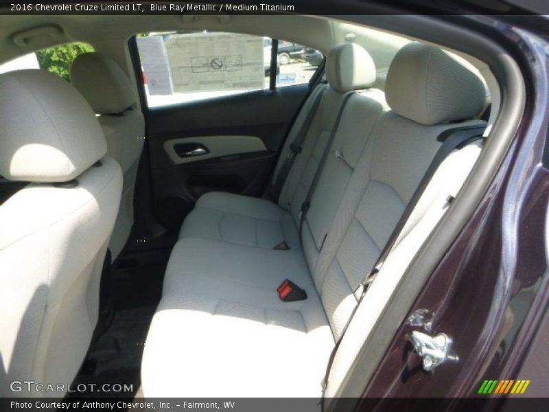 Blue Ray Metallic / Medium Titanium 2016 Chevrolet Cruze Limited LT