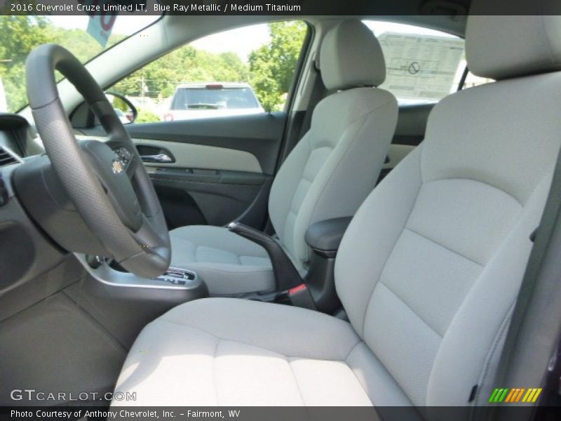 Blue Ray Metallic / Medium Titanium 2016 Chevrolet Cruze Limited LT