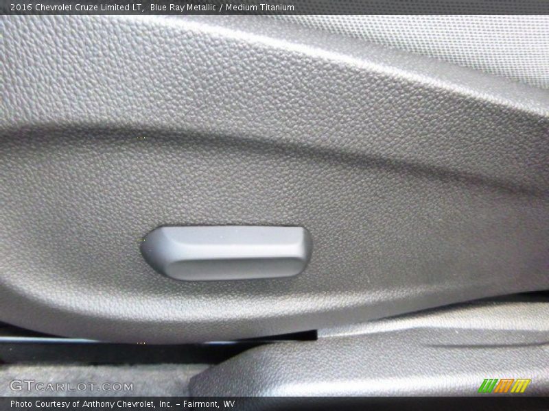 Blue Ray Metallic / Medium Titanium 2016 Chevrolet Cruze Limited LT