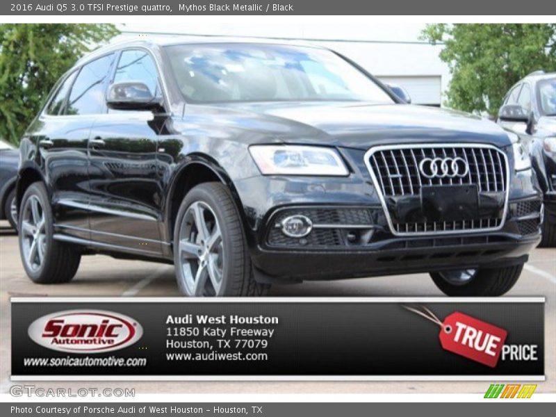 Mythos Black Metallic / Black 2016 Audi Q5 3.0 TFSI Prestige quattro