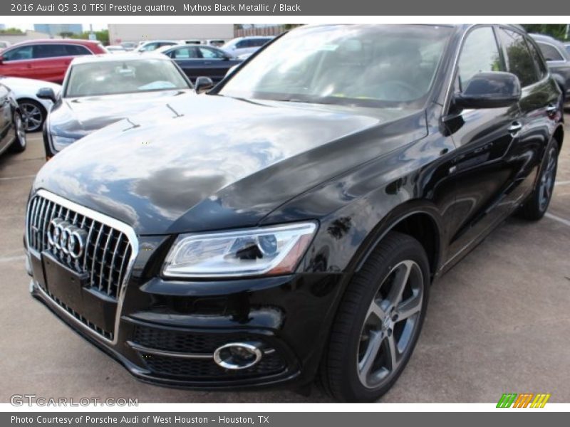 Mythos Black Metallic / Black 2016 Audi Q5 3.0 TFSI Prestige quattro