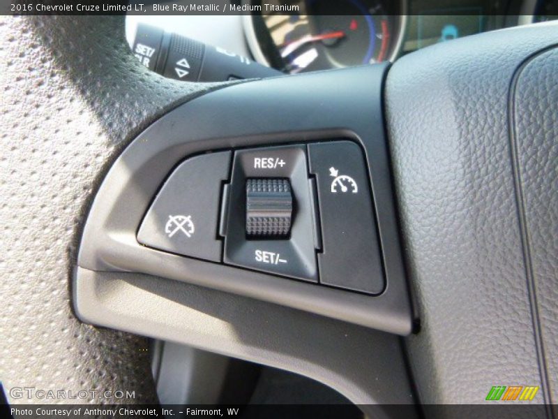 Blue Ray Metallic / Medium Titanium 2016 Chevrolet Cruze Limited LT