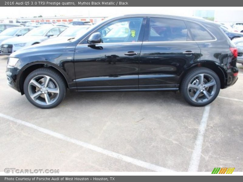 Mythos Black Metallic / Black 2016 Audi Q5 3.0 TFSI Prestige quattro