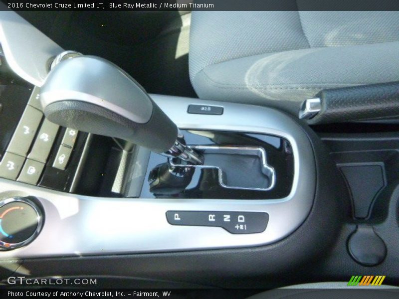 Blue Ray Metallic / Medium Titanium 2016 Chevrolet Cruze Limited LT