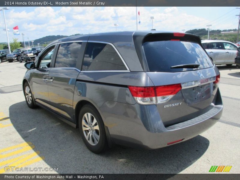 Modern Steel Metallic / Gray 2014 Honda Odyssey EX-L
